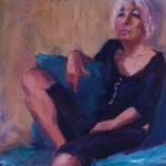 Kate, oil on canvas