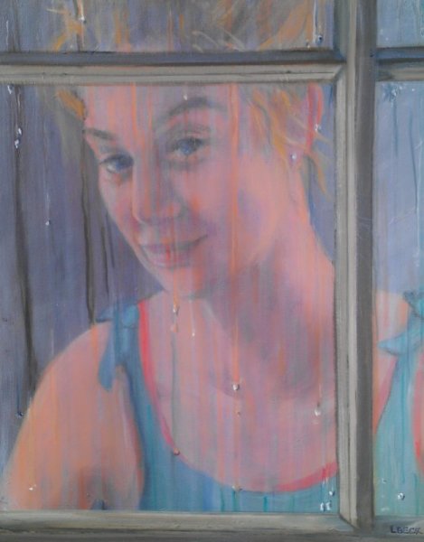  -SOLD - Darcy , oil on canvas, 40 cm x 60 cm
