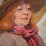 Our Margaret, oil on canvas