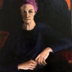 Self Three, oil on canvas, 50cm x 75cm Salon de Refuses Lester Portrait Prize 2019