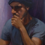 Liam , oil on canvas