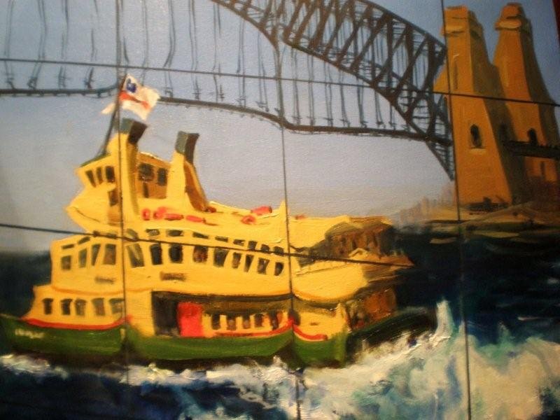  - SOLD - High Waters, oil on canvas- Very Highly Commended Drummoyne Art Society Exhibition 2012